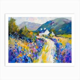 Road To Scotland Art Print