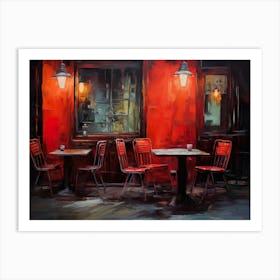 Night In Paris Art Print