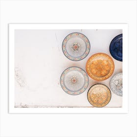 Moroccan Plates Art Print