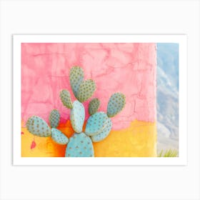 California Dreaming - Cactus Colorwall II Art Print