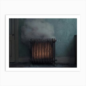 Steam Rising From A Radiator 2 Art Print