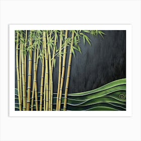 Bamboo Tree Art Print