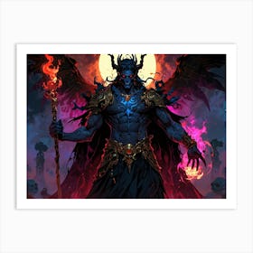 Demon 23 Art Print