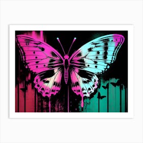 Butterfly Painting 111 Art Print