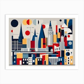 London Skyline Art Print