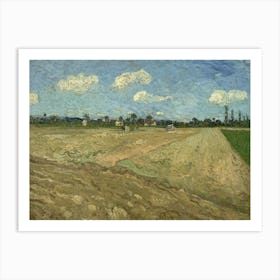 Geploegde Akkers, Vincent Van Gogh Póster