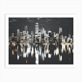 New York City Skyline 7 Art Print