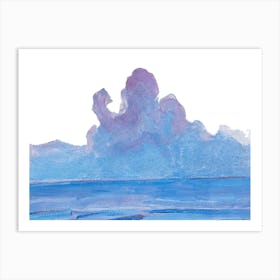 Mondrian's Sea 1 Art Print