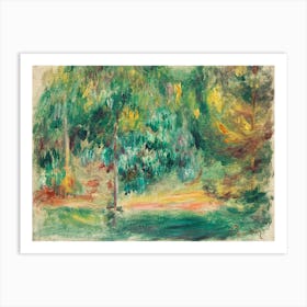 Paysage (1900), Pierre Auguste Renoir Art Print