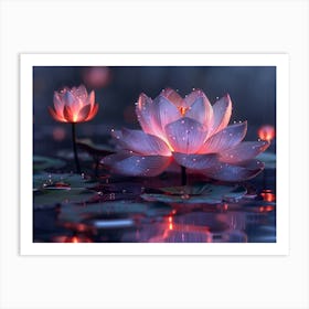 Lotus Flower 6 Art Print