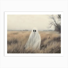 Ghost In The Field 1 Art Print