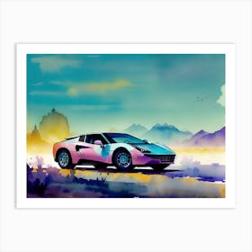 Ferrari 458 Italia Art Print