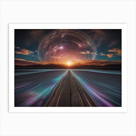 Alien Planet 13 Art Print