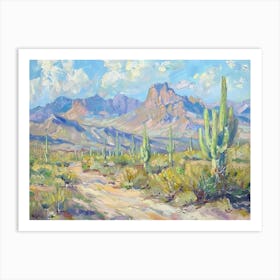 Western Landscapes Sonoran Desert Arizona 2 Art Print