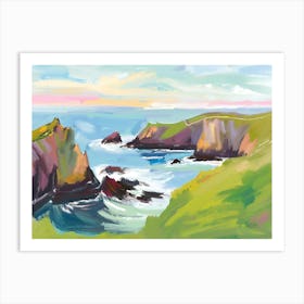 Cliffs Of Ireland Art Print