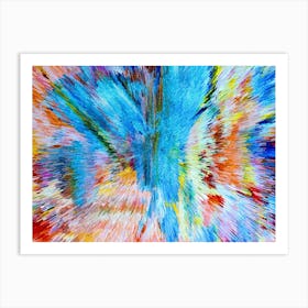 Acrylic Extruded Painting 65 Art Print