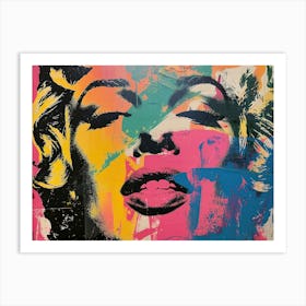 Contemporary Artwork Inspired By Andy Warhol 5 Art Print