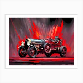 Victoria Car Art Print