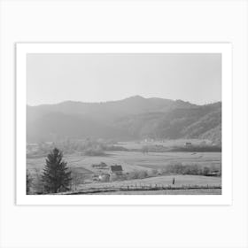 View Of Prosperous Dairying Section, Tillamook County, Oregon By Russell Lee Art Print
