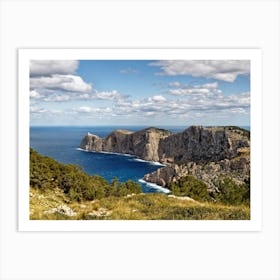 Mallorca View to Cap de Formentor 1 Art Print