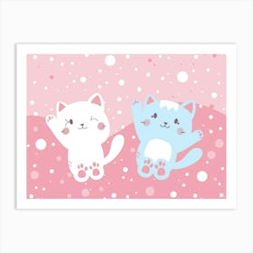 Cat Paw (32) Art Print