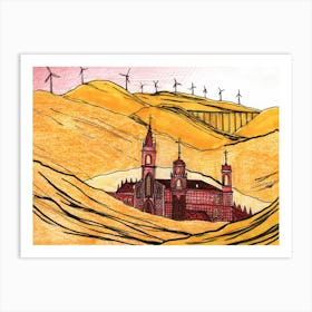 105 Spain energy Art Print