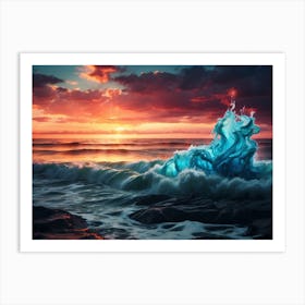 Waterspout Art Print