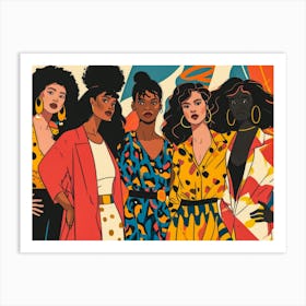 Afrofuturism 3 Art Print
