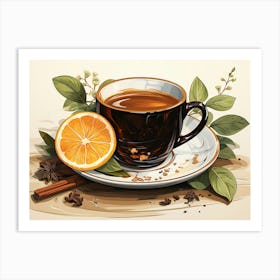 Cup Of Tea 1 Art Print