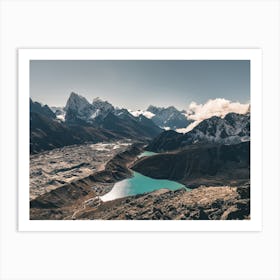 Landscapes Raw 16 Gokyo Ri (Nepal) Art Print