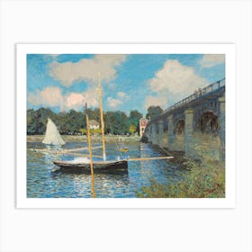 The Bridge At Argenteuil (1874), Claude Monet Art Print