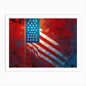 Flag Of The United States Art Print