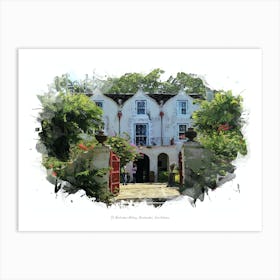 St Nicholas Abbey, Barbados, Caribbean Art Print