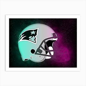 New England Patriots Style Art Print