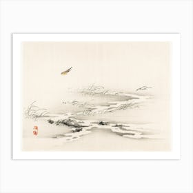 Landscape, Kōno Bairei (2) Art Print
