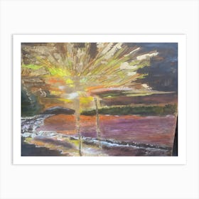 Sunburst Art Print