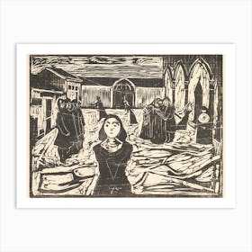 The Pretenders, The Last Hour, Edvard Munch Art Print