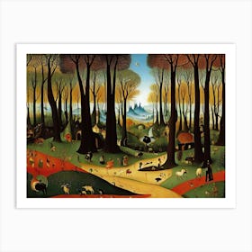 Forest 18 Art Print