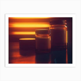 Medicine Jars Art Print