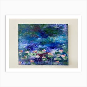 Not Water Lilies Art Print