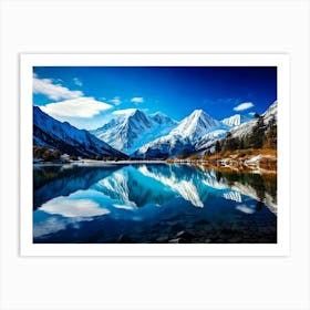 Mountain Lake Art Print