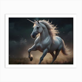 Unicorn 3 Art Print