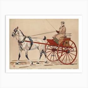 Exercising Cart, Edward Penfield Art Print