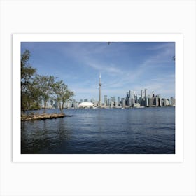 Toronto Skyline12 Art Print