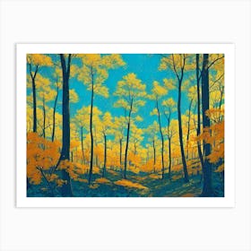 Aspen Forest Art Print