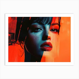 Portrait Of A Woman 74 Art Print