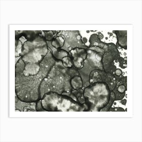 Gray Abstraction 2 Art Print