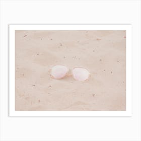 Beach Sunglasses Art Print