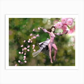 cherry blossom for fairy weddings Art Print