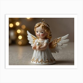 Angel Ornament 1 Art Print